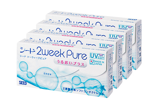2ウィークピュア うるおいプラス 6枚入り ×4箱