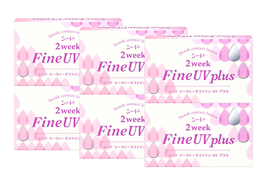 2ウィークファインUV プラス 6枚入り ×6箱