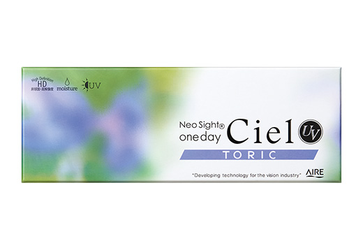 ネオサイトワンデー シエル UV トーリック シエルグリーン 10枚入り