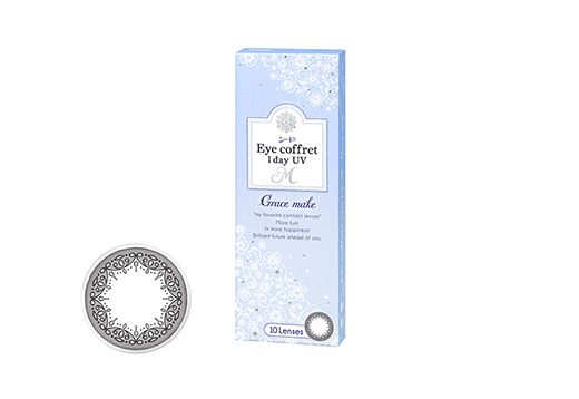 アイコフレ ワンデーUV M グレイスメイク 10枚入り