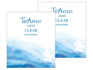 TeAmo ワンデー CLEAR 30枚入り ×2箱