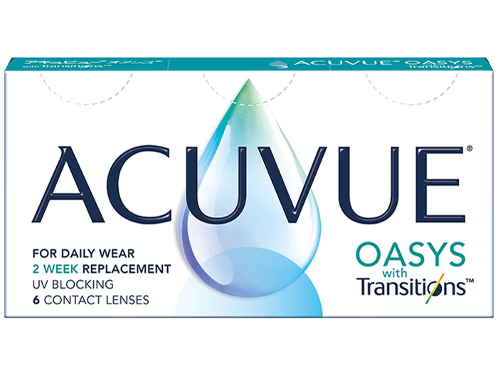 アキュビュー オアシス トランジションズ スマート調光 6枚入り 処方箋必須 ×6箱