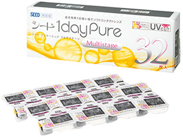 ワンデーピュア マルチステージ 32枚入り ×4箱