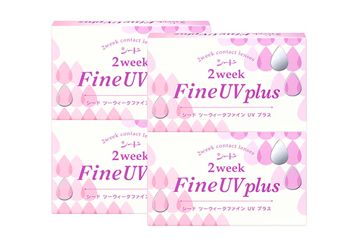 2ウィークファインUV プラス 6枚入り ×4箱