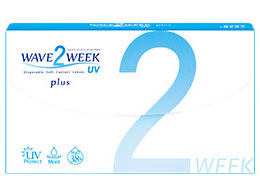 WAVE 2ウィーク UV plus レンズスピード限定モデル 6枚入り