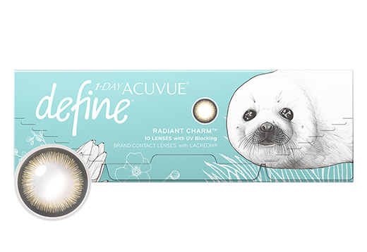 ワンデーアキュビューディファインモイスト ラディアント チャーム 10枚入り