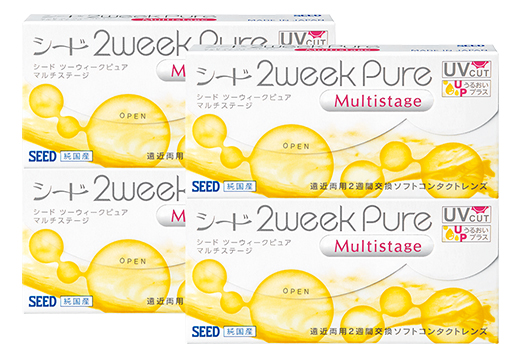2Week Pure マルチステージ 6枚入り ×4箱