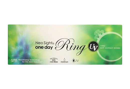 ネオサイトワンデーリングAM UV ブラウン 30枚入り