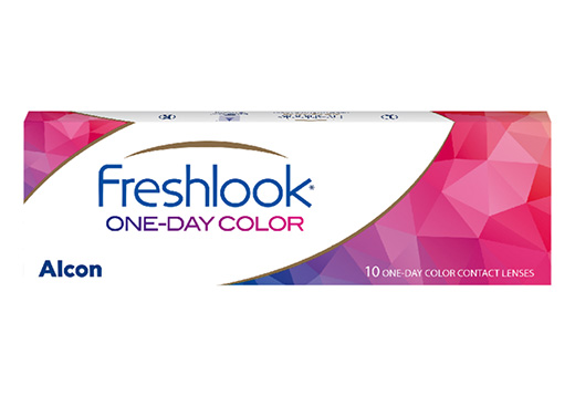 フレッシュルック ワンデーカラー グリーン 10枚入り