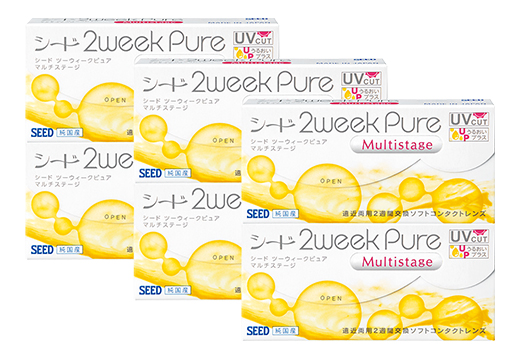 2Week Pure マルチステージ 6枚入り ×6箱