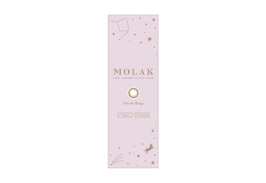 MOLAK 1DAY ダズルベージュ 10枚入り
