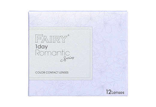 フェアリー ワンデー ロマンティックシリーズ シャイニーブラウン 12枚入り