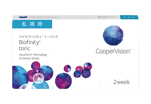 バイオフィニティ トーリック 6枚入り