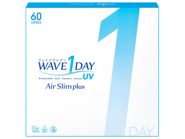 WAVEワンデー UV エアスリム plus レンズスピード限定モデル 60枚入り ×6箱