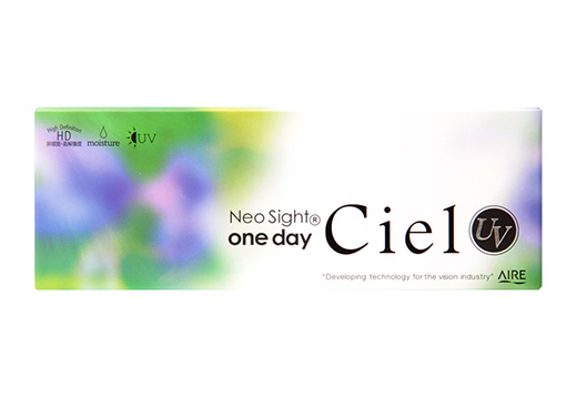 ネオサイトワンデー シエル UV シエルウォーターミント 5枚入り