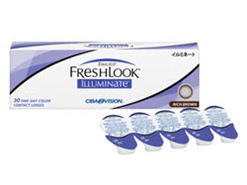 フレッシュルック デイリーズ イルミネート リッチブラウン 30枚入り