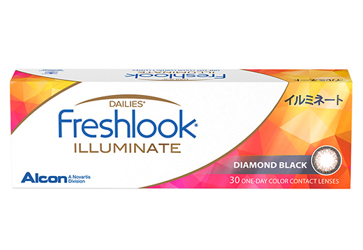 フレッシュルック デイリーズ イルミネート ダイヤモンドブラック 30枚入り